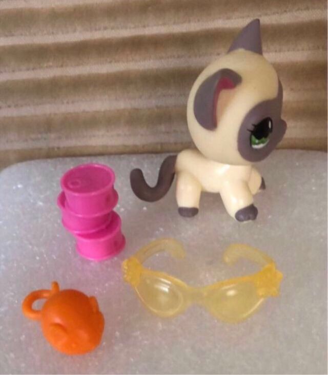 Littlest Pet Shop Gato Siamés #1116