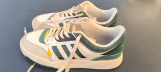 Zapatillas Adidas Drop Step Verde y Blanco