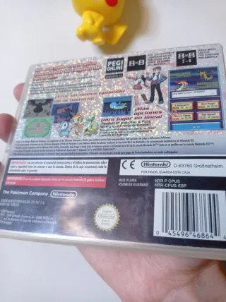 Pokemon Platino caja y cartucho originales 