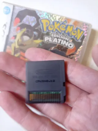 Pokemon Platino caja y cartucho originales 
