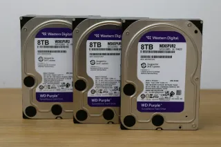 3 x Western Digital 8TB Discos Duros