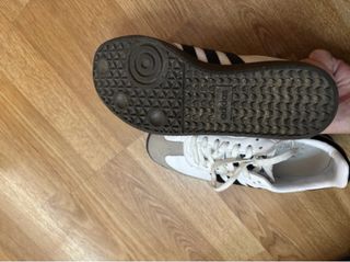Adidas Samba Gris y Blanco