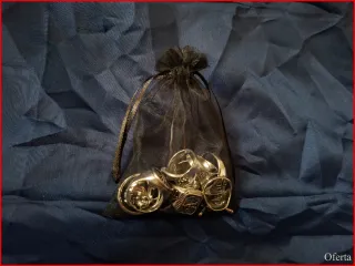 Lote 12 anillos vintage color plata unisex