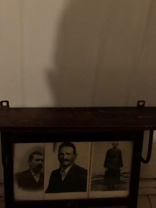 Portafoto da muro legno anni '40