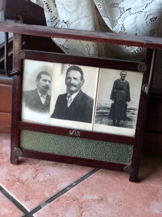 Portafoto da muro legno anni '40