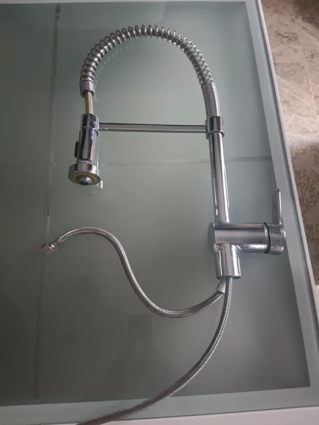 Grifo de cocina extensible