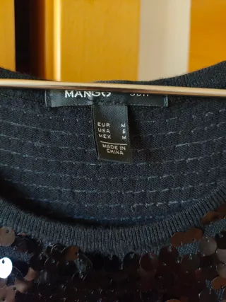 Vestido fiesta nochevieja  Mango lentejuelas