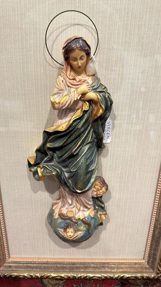 CUADRO VIRGEN ENMARCADA INMACULADA