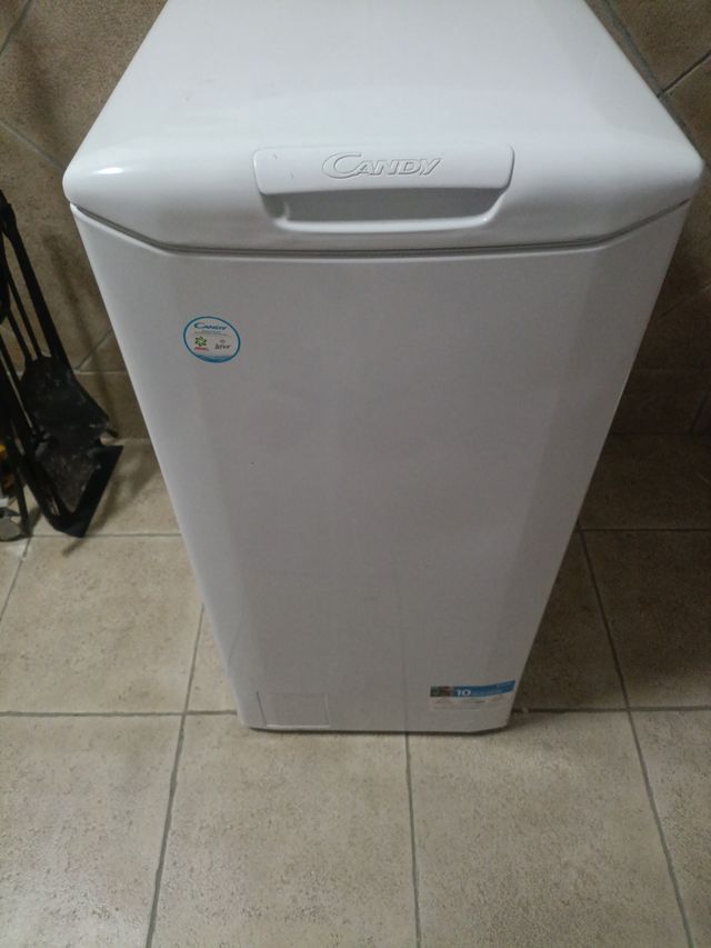 Lavadora Carga Superior Candy Blanca, estropeada