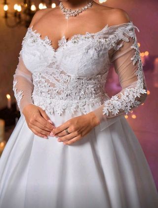 Vestido de novia blanco sin estrenar