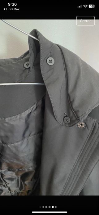 Abrigo Uniqlo Plumas Mujer Talla M
