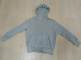 Sudadera oversize gris talla M