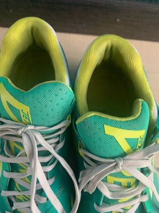 Zapatillas Babolat Padel Verde y Amarillo