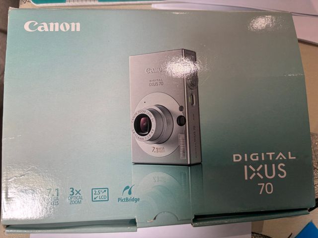 Cámara Canon IXUS 70 Plata
