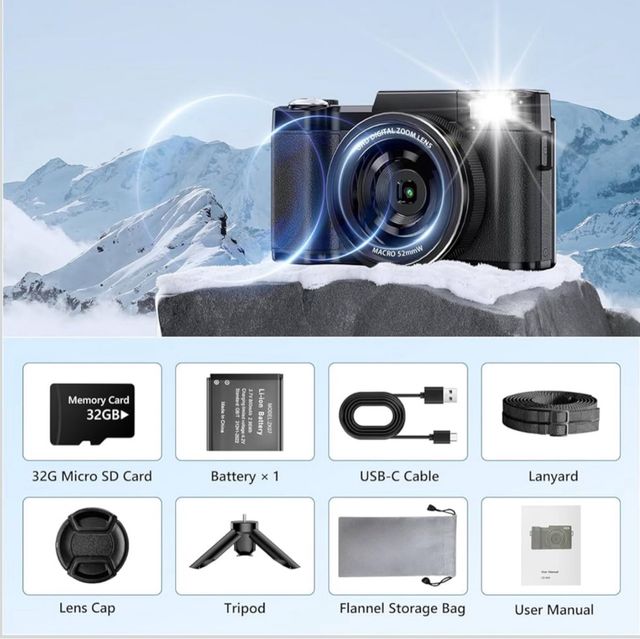 NUOVA fotocamera 5K 64MP