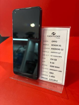 Oppo Reno 8 5G da 256 GB 