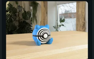 Pokeball Poliwhirl - Pokémon