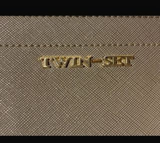 Pochette Twin-set Tortora con cuoricini