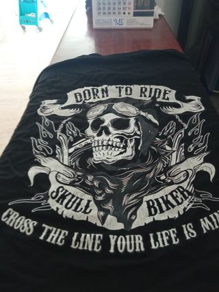 Camiseta Motera Skull-Bikers Motorcycles