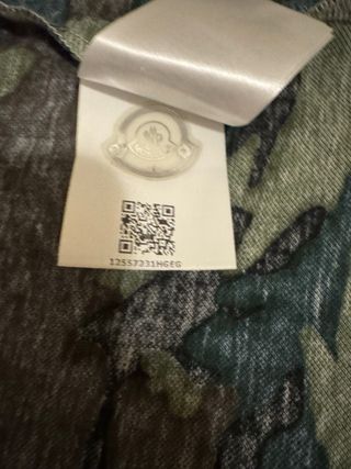 Polo Moncler Camuflaje Hombre