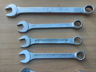 SET 8 chiavi poligonale combinate Da mm8 alla 22