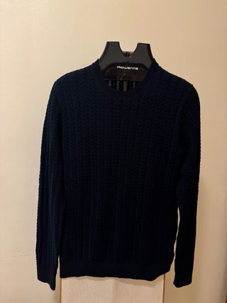 Jersey Massimo Dutti Azul Hombre