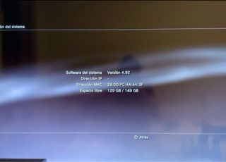 Consola PS3 150 GB Negra