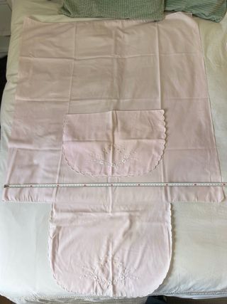Dos conjuntos sábanas y manta minicuna