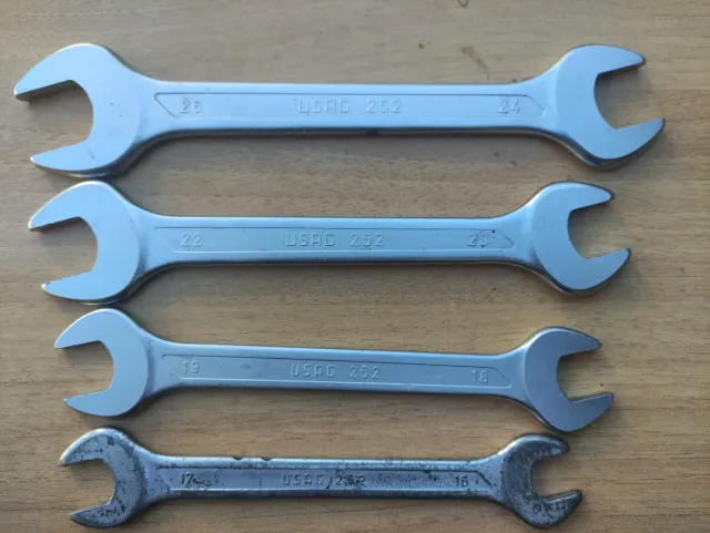 Serie chiavi USAG 252  8 PZ.