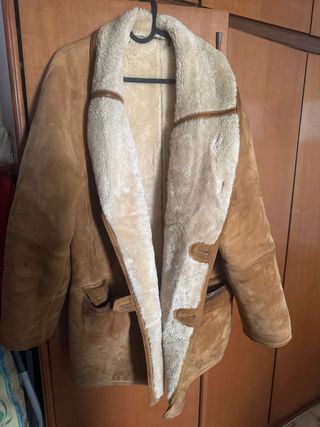 Chaqueta de ante y borrego