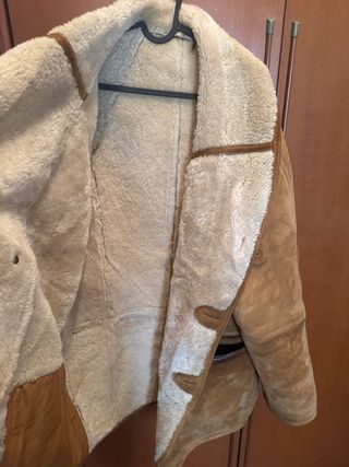 Chaqueta de ante y borrego