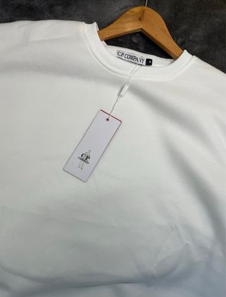 Sudadera CP Company Blanca Talla M