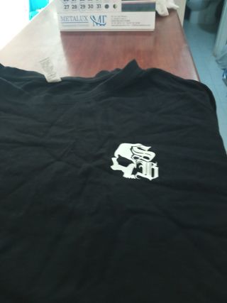 Camiseta Motor Skull Bikers Cycles Negra