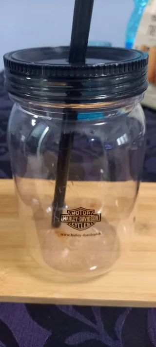 Bicchiere Harley Davidson in plastica