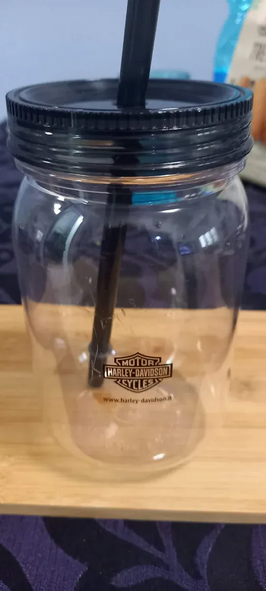 Bicchiere Harley Davidson in plastica