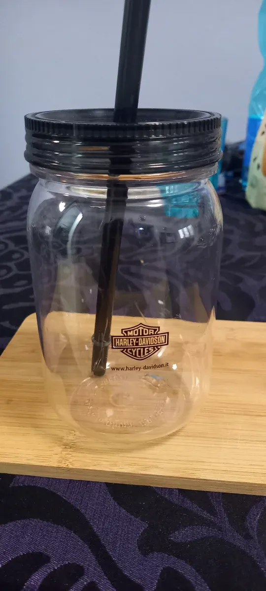 Bicchiere Harley Davidson in plastica