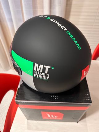 Casco Jet MT Helmets Street Nero