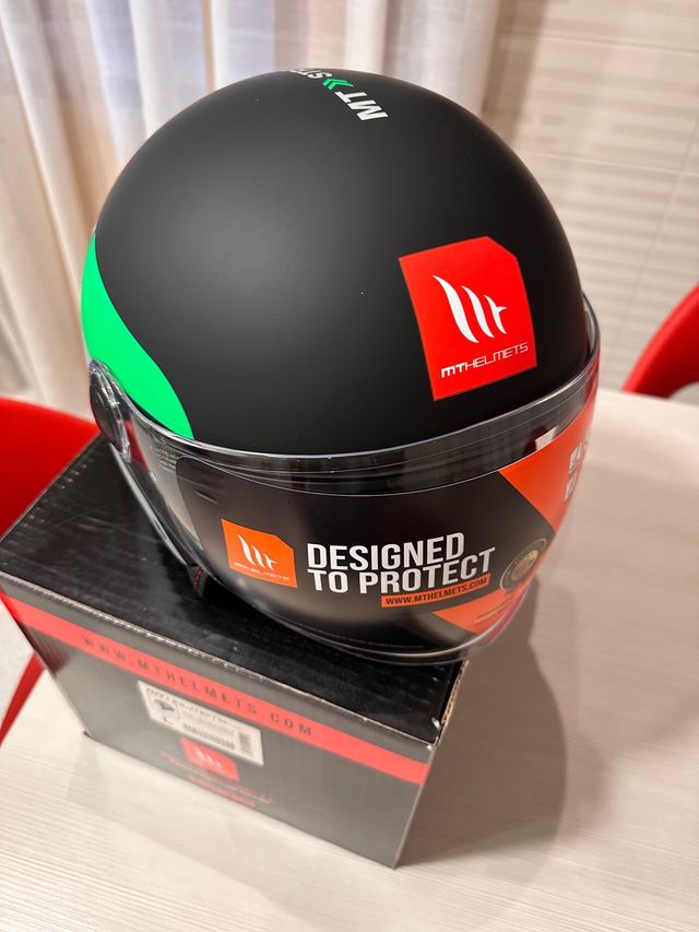 Casco Jet MT Helmets Street Nero