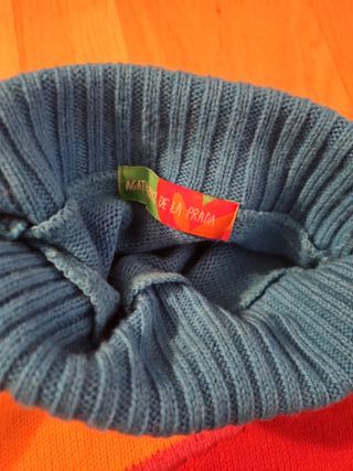 Conjunto Jersey y Bufanda Mujer de lana. AGATHA RU