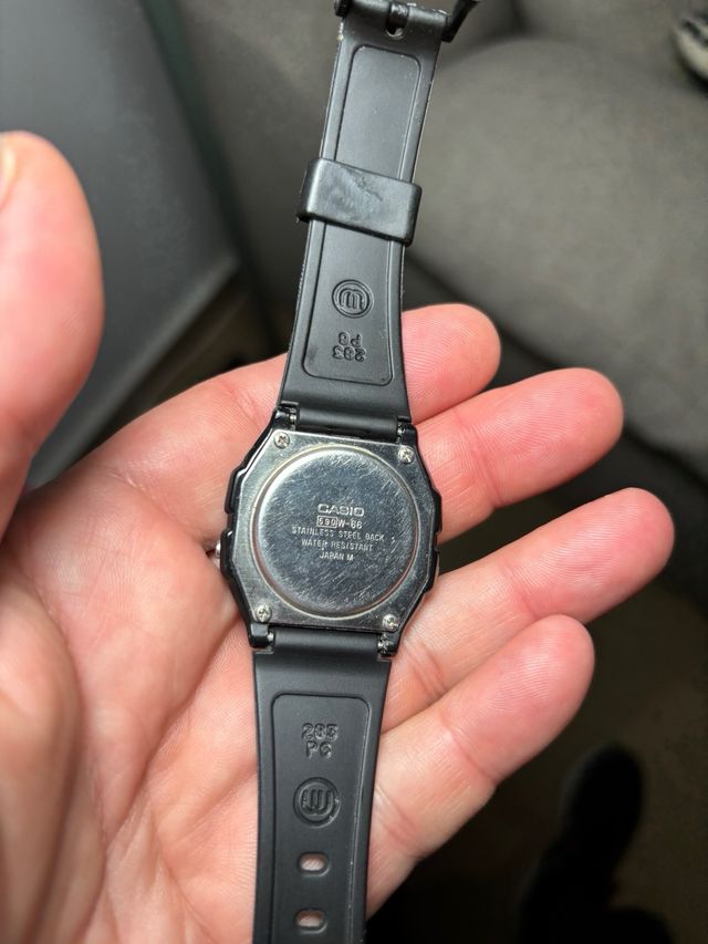 Reloj  Casio W66 Año 1988 Formula 590