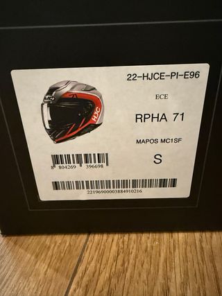 Casco HJC RPHA 71 Talla S