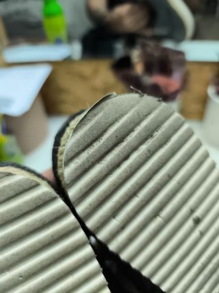 Alpargatas grises con cordones talla 37