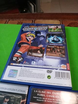 Tekken 5, Naruto, Tekken Tag per PS2. Giochi di lotta