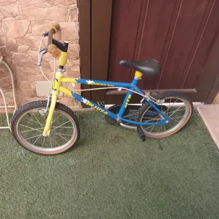 Bicicleta Infantil MTB INJUSA Azul/Amarillo