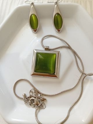 Set collana e orecchini vintage