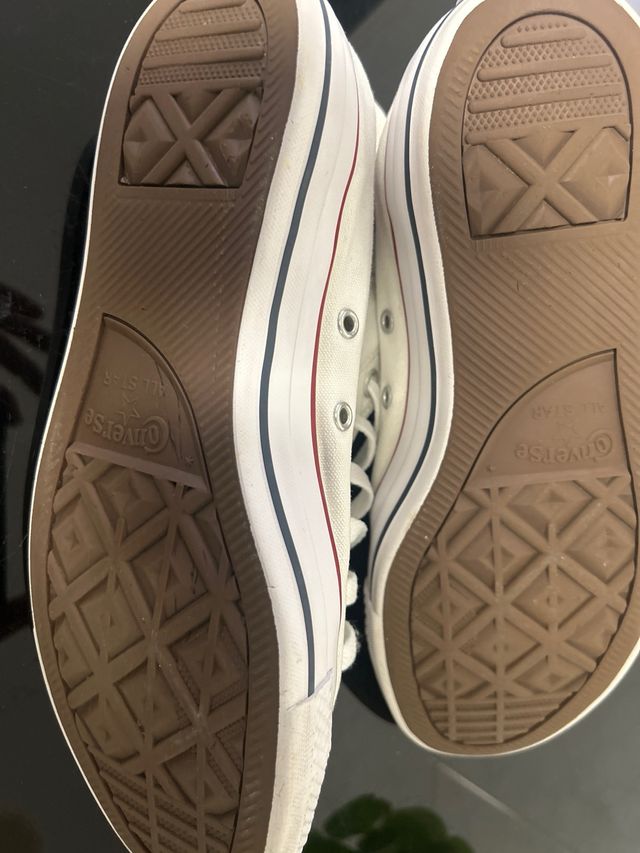Zapatillas Converse Talla 41.5 Blancas