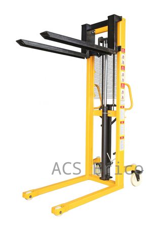 Transpaleta Apilador Elevador de Palets Manual Nylon 1000 Kg - 1600 mm - 65342 - Mader