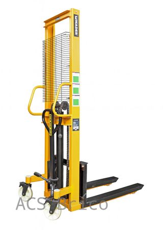 Transpaleta Apilador Elevador de Palets Manual Nylon 1000 Kg - 1600 mm - 65342 - Mader