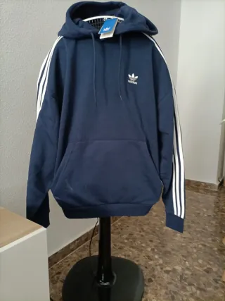Sudadera Adidas Original Azul Nueva