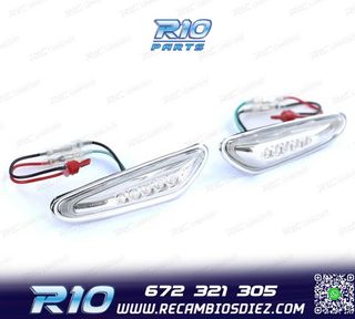 INTERMITENTES BMW E46 01-05 LATERALES LED CROMADO